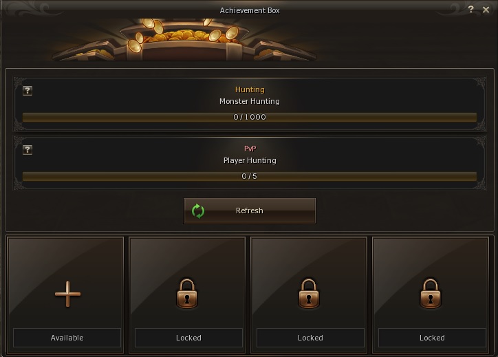 Achievement Box